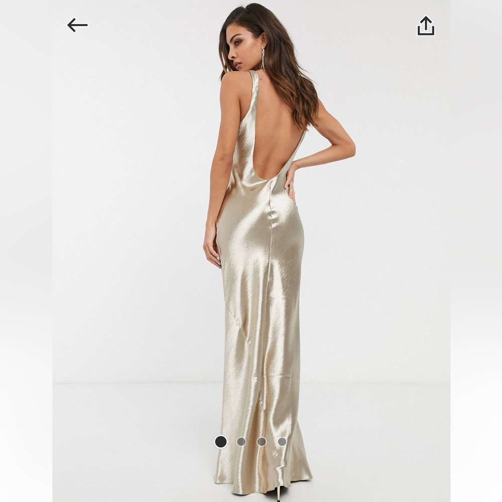 ASOS Scoop back dress